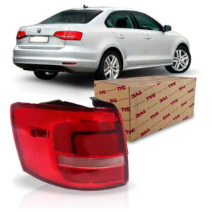 Lanterna Traseira Jetta 2016 2017 Canto Marca 1ª Linha Esquerdo Vermelho