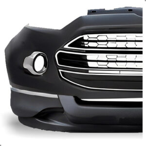 Parachoque Diant.completo Ecosport 2013 A 2018 Friso Cromado Preto