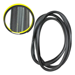 Guarnicao Janelas Laterais Fixa Corsa 94 Em Diante 2 Portas. Preto