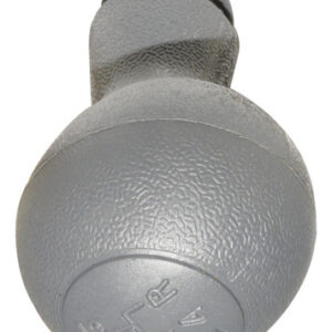 Manopla Cinza Doblo 2002 Em Diante  . Preto