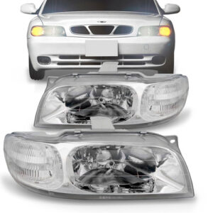 Par Farol Sinaleira Cristal Daewoo Nubira 97 1998 99 Simples