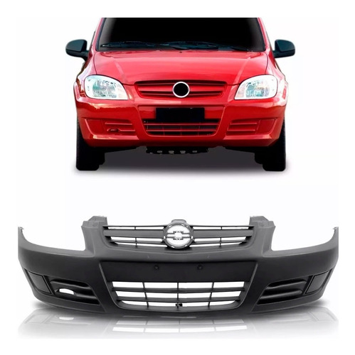 Parachoque Dianteiro Celta Prisma 2006 A 2011 Texturizado