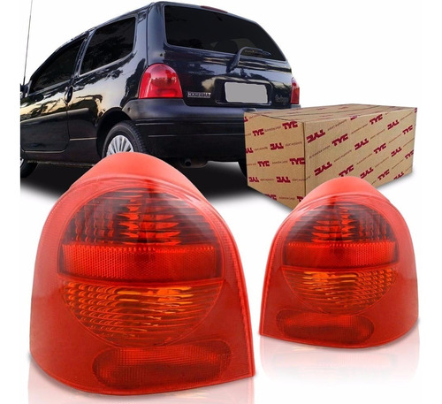 Par Lanterna Traseira Twingo 1999 00 01 02 03 2004