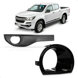 Tela Frontal Milha Para S10 17 A 20 Com Copo Moldura Direito