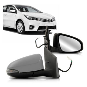 Par Retrovisor Corolla 14 15 16 Elétrico Com Seta