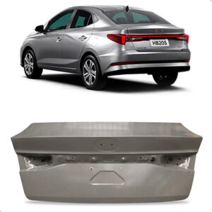 Tampa Porta Malas Para Hyundai Hb20 2023 2024 Sedan Cinza
