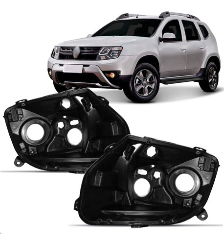 Par Carcaça Farol Duster 2010 2011 2012 2013 2014 2015