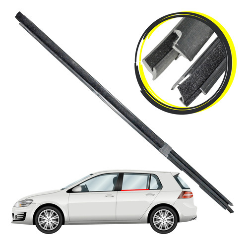 Pestana Int Esquerda Traseira Gol Parati 4 Pts Gii Iii.