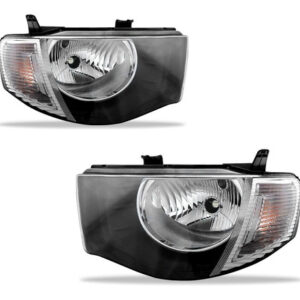 Par Farol L200 Triton 07 A 16 Foco Simples Sinaleira Cristal