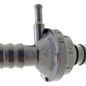 Valvula Hidrovacuo Tubo 6x6 Com Saida Lateral 4mm