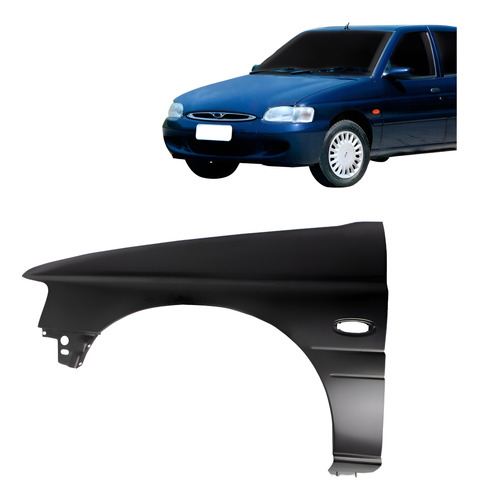 Paralama Escort Zetec 1997 1998 1999 2000 2001 2002 Esquerdo - - Esquerdo