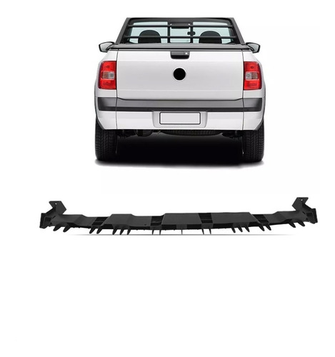 Guia Parachoque Traseiro Para Saveiro 2010 A 2018