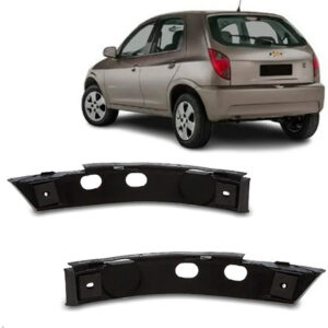Par Guia Parachoque Traseiro Celta 2006 A 2013
