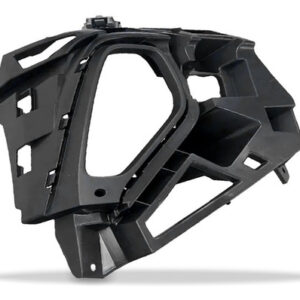 Par Moldura Milha C/ Furo Nivus 2020 2021 2022 Preto