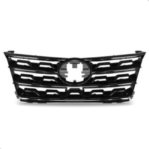 Grade Radiador Hilux Sw4 2021 Até 2024 Black Piano Srx Black Piano