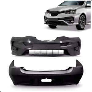 Par De Envolvente Para Toyota Etios Sedan 2017 A 2021 Preto