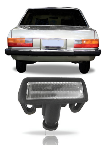 Lanterna Da Placa Del Rey 1981 82 83 84 85 A 90 91 1ª Linha