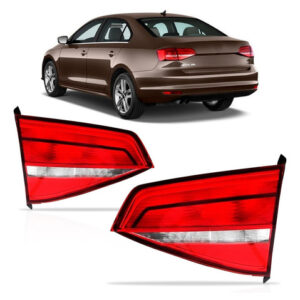 Par Sinaleira Traseira Mala Jetta 2015 A 2018