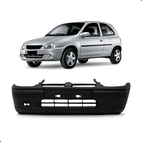 Parachoque Dianteiro Para Corsa 1994 1995 A 1999 Texturizado Preto