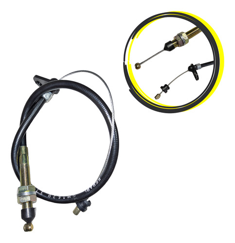 Cabo De Acelerador 592 Mm A10 4 Cil 1982 A 1984