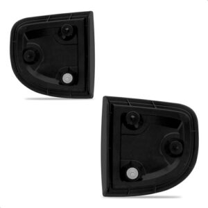 Par Lanterna Refletor Neblina L200 Triton 07 A 12 Parachoque - Esquerdo E Direito - Vermelho