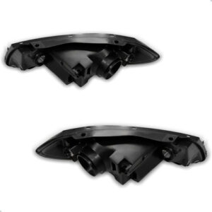 Par Carcaça Farol Vw Gol 2018 A 2023 Foco Simples Voyage G7