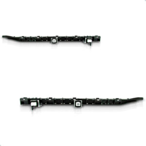 Parachoque Traseiro Civic 2001 A 2003 Com Guias 1a Linha