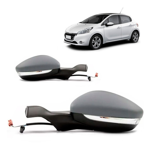 Par Retrovisor Eletrico Retratil Com Sinaleira 208 13 A 2020