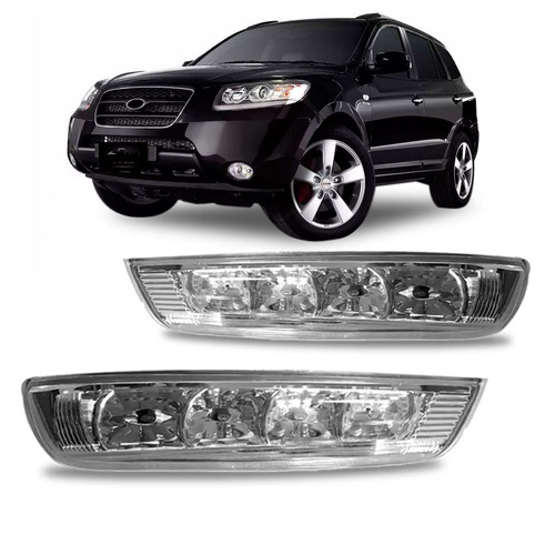 Par Sinaleira Retrovisor Para Santa Fé 10 2011 2012 2013