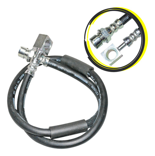 Flexivel De Freio Dianteiro C10 1978 A 1984 D20 1985 A 1992