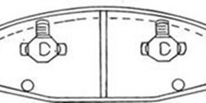 Pastilha Dianteira Grand Cherokee 3.1 4.0i 4.7i V8