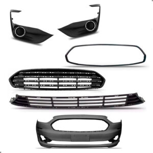 Kit Envolvente Ka Hatch Sedan 2019 2020 2021 Com Grades Preto