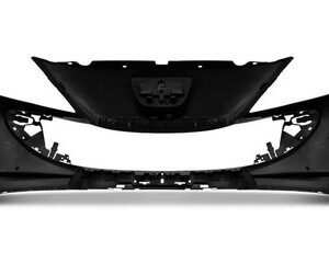 Parachoque Dianteiro Peugeot 207 2012 A 2016 Preto S/ Furo