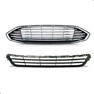 Kit Grade Para Ford Fusion 2013 A 2016 Superior E Inferior Preto