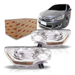 Par Farol Citroen C4 Lounge 2013 2014 2015 2016 Direito E Esquerdo