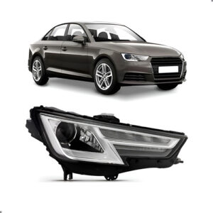 Farol Para A4 2017 2018 2019 Com Xenon 1ª Linha Direito/passageiro