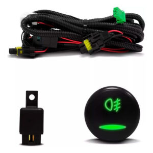 Kit Farol Milha Auxiliar Neblina Ka 2012 À 2014 Com Grade