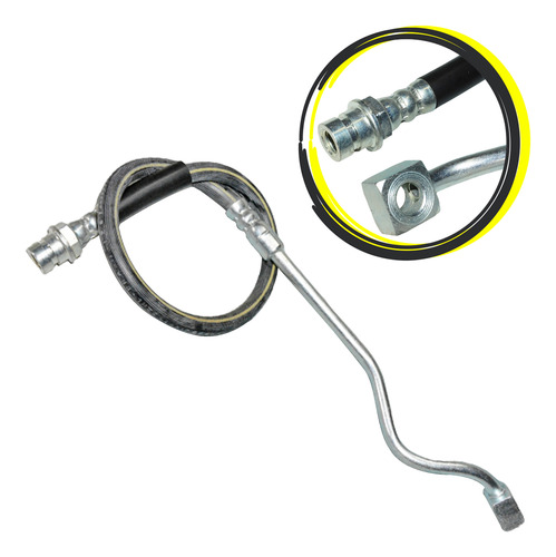 Flexivel Freio Dianteiro F4000 1999 Em Diante Direito