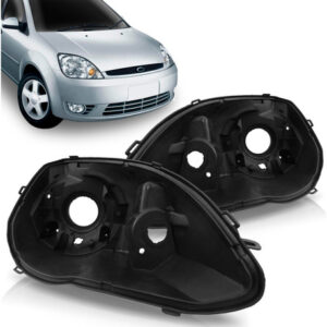 Par Carcaça De Farol Fiesta 2003 2004 2005 2006 2007