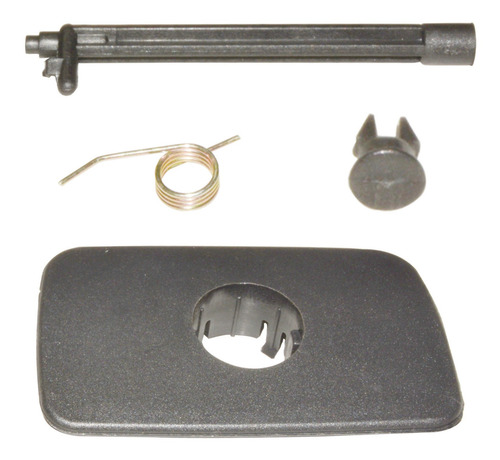 Fecho Porta Luvas Com Alojamento Preto Gol Parati Saveiro