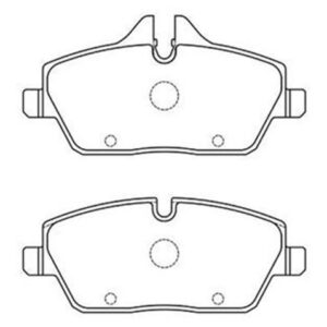 Pastilha Dianteira Serie 1 116 118 120i 2007 Em Diante