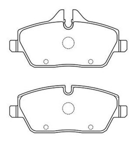 Pastilha Dianteira Serie 1 116 118 120i 2007 Em Diante