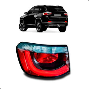 Lanterna Traseira Canto Para Compass 22 A 25 C/led 1ª Linha Esquerdo/motorista
