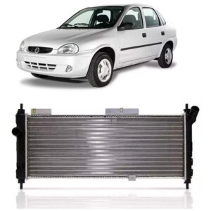 Radiador Corsa Classic 2002 A 2010 1.0/1.4/1.6 Com Ar Manual