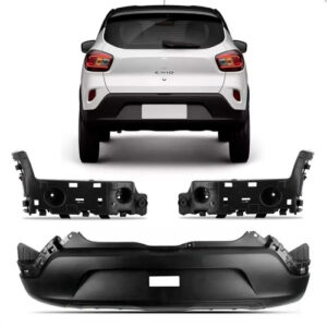 Envolvente Para Renault Kwid 2017 A 2022 Traseiro Com Guias