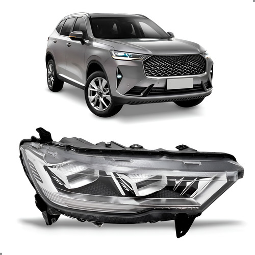 Farol Para Haval H6 2023 2024 2025 1ª Linha Direito/passageiro