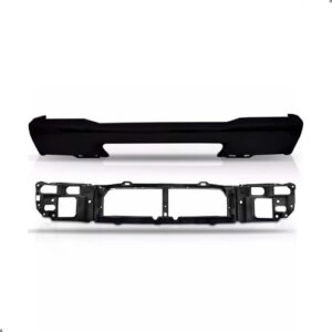 Kit Parachoque Para Ranger 1998 A 2003 Com Painel Frontal Preto