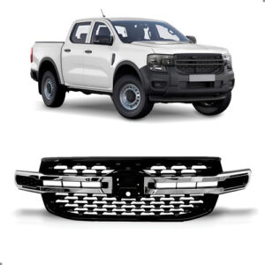 Grade Radiador Para Ranger Limited 2024 2025 S/furo Camera Preto