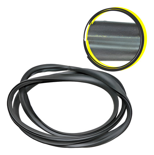 Guarnicao Janelas Laterais Fixa Corsa 94 Em Diante 2 Portas. Preto