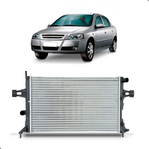 Radiador Para Astra 1998 A 2012 Sem Ar Manual